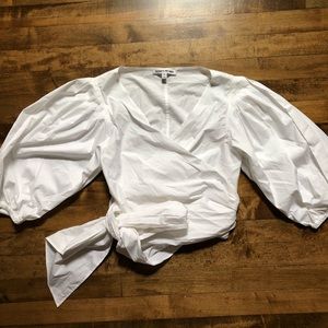 Elizabeth and James Farrah Wrap Blouse